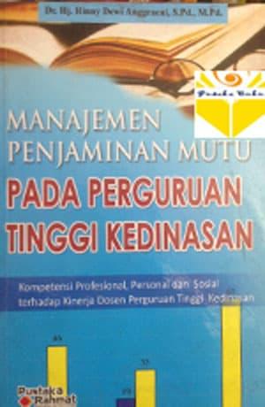 Cover MANAJEMEN PENJAMINAN MUTU PADA PERGURUAN TINGGI KEDINASAN  ' :  Kompetensi Propesional dan sosial kinerja Dosen Perguruan Tinggi nKedinasan / Dr.Hj.Rinny Dewi Anggraeni ,S.Pd.,M.Pd