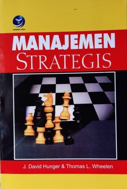 Cover MANAJEMEN STRATEGIS  ' / J. DAVID HUNGER
