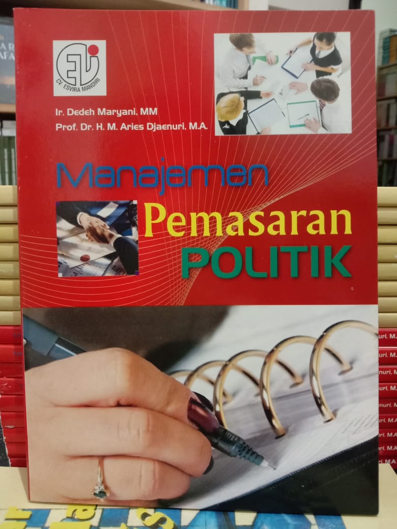 Cover MANAJEMEN PEMASARAN POLITIK  ' / Ir.DEDEH MARYANI,MM