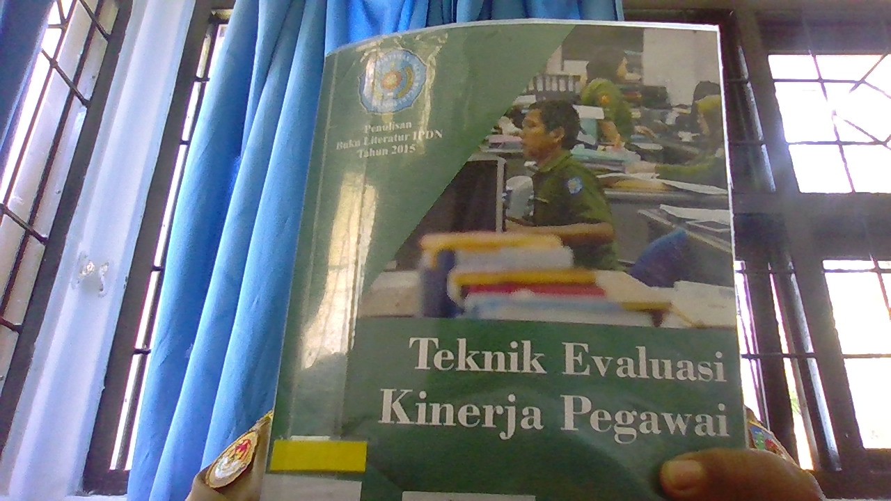Cover TEKNIK EVALUASI KINERJA PEGAWAI / YETI FATIMAH,S.SOS.,MSI