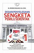 Cover DESAIN PENYELESAIAN SENGKETA PEMILU SERENTAK/FPP / DR. WILMA SILALAHI,SH.,MH.
