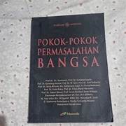 Cover POKOK- POKOK PERMASALAHAN BANGSA/ FPP / FORUM BANDUNG