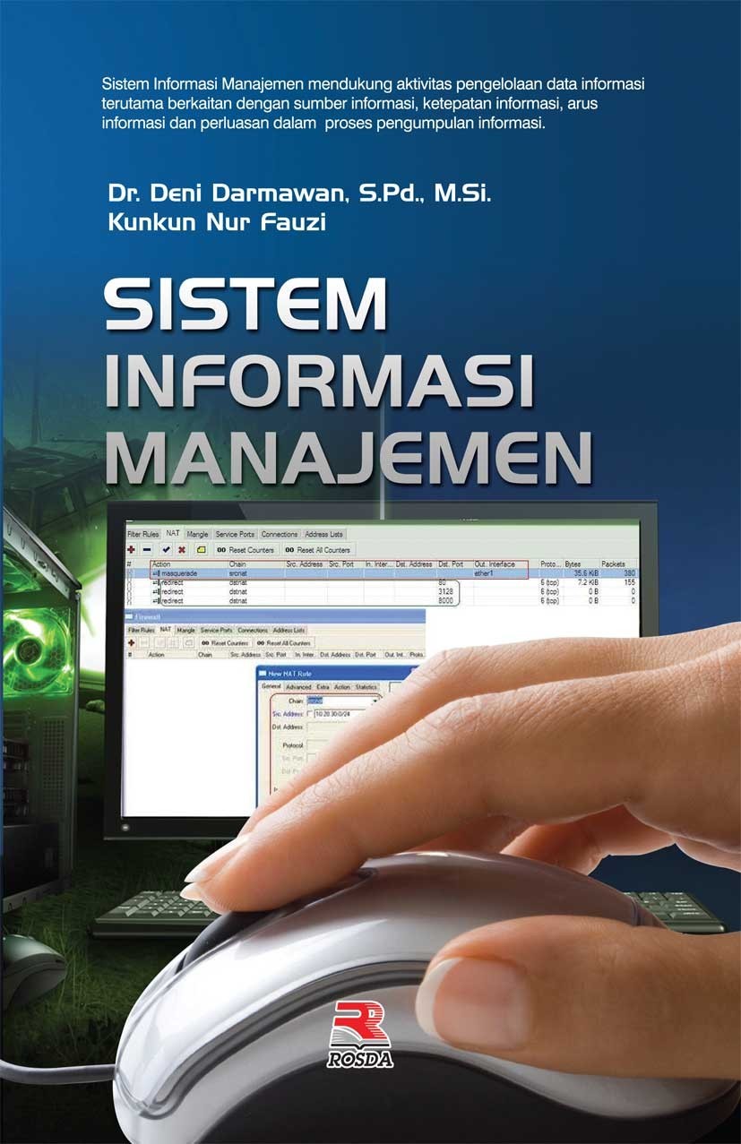 Cover SISTEM INFORMASI MANAJEMEN / Dr. DENI DARMAWAN, S.Pd., M.Si.