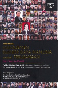 Cover MANAJEMEN SUMBER DAYA MANUSIA UNTUK PERUSAHAAN / PROF. DR. H. VEITHZAL RIVAI, MBA.