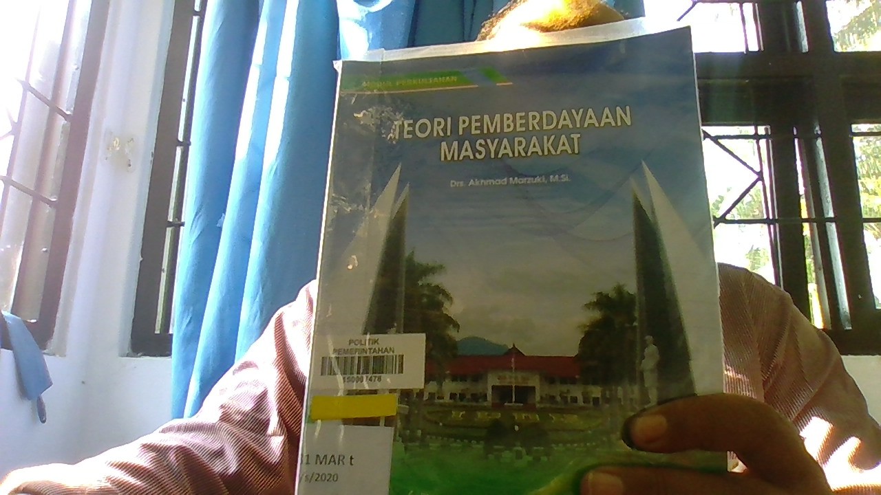 Cover TEORI PEMBERDAYAAN MASYRAKAT / DRS. AKHMAD MARZUKI,MSI