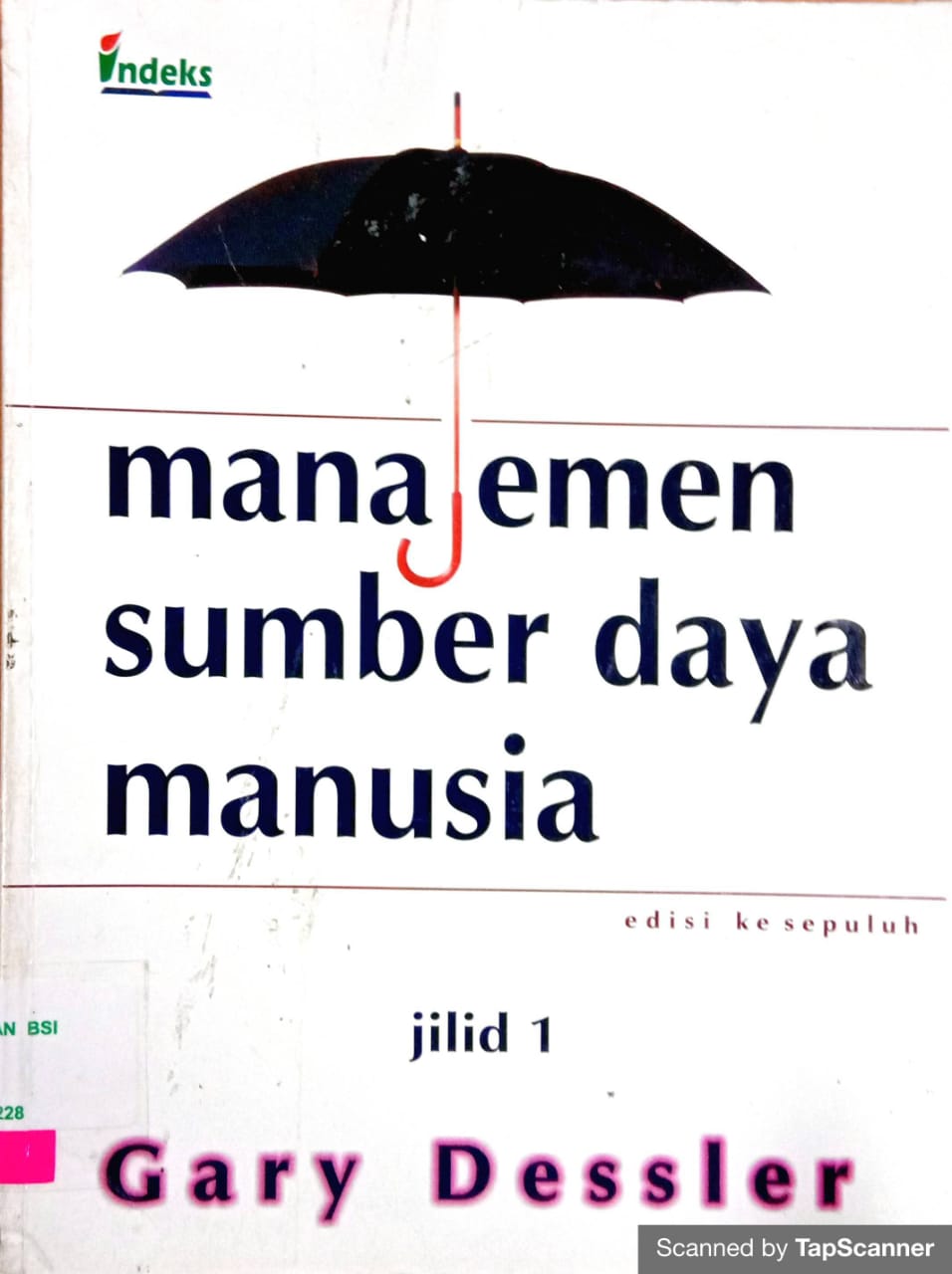 Cover MANAJEMEN SUMBER  DAYA  MANUSIA / GARY DESSLER