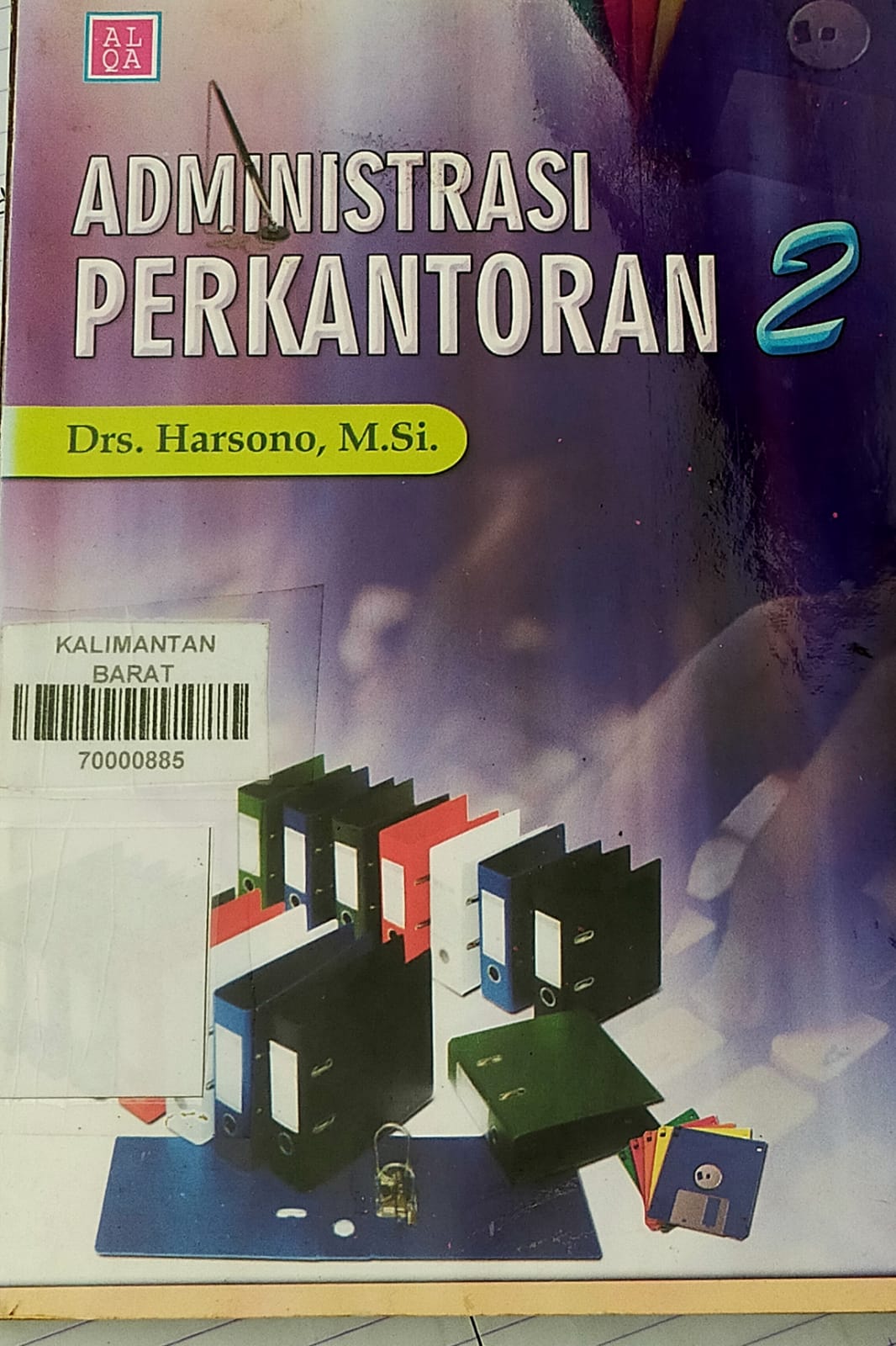 Cover ADMINISTRASI PERKANTORAN / DRS.HARSONO