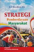 Cover STRATEGI PEMBERDAYAAN MASYARAKAT / DR. IR. HATRRY HIKMAT
