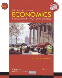 Cover PRINCIPLES OF ECONOMICS  ' :  Pengantar Ekonomi Makro / N. GREGORY MANKIW