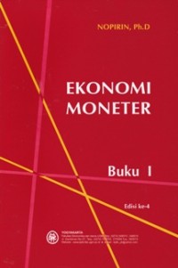 Cover EKONOMI MONETER / NOPIRIN, Ph.D