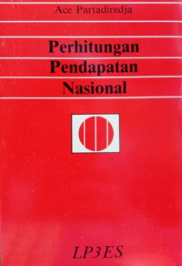 Cover PERHITUNGAN PENDAPATAN NASIONAL / ACE PARTADIREDJA