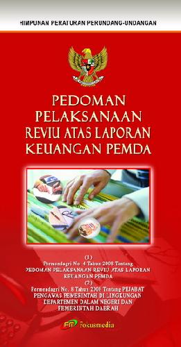 Cover PEDOMAN  PELAKSANAAN REVIU ATAS LAPORAN KEUANGAN PEMDA / ANGGOTA IKAPI