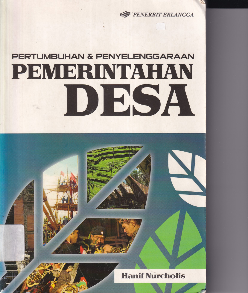 Cover PERTUMBUHAN & PENYELENGGARAAN PEMERINTAHAN DESA  " / HANIF NURCHOLIS