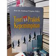 Cover TEORI & PRAKTEK KEPEMIMPINAN/FPP / PROF. DR. SONDANG P. SIAGIAN,MPA