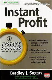 Cover INSTANT PROFIT / BRADLEY J. SUGARS