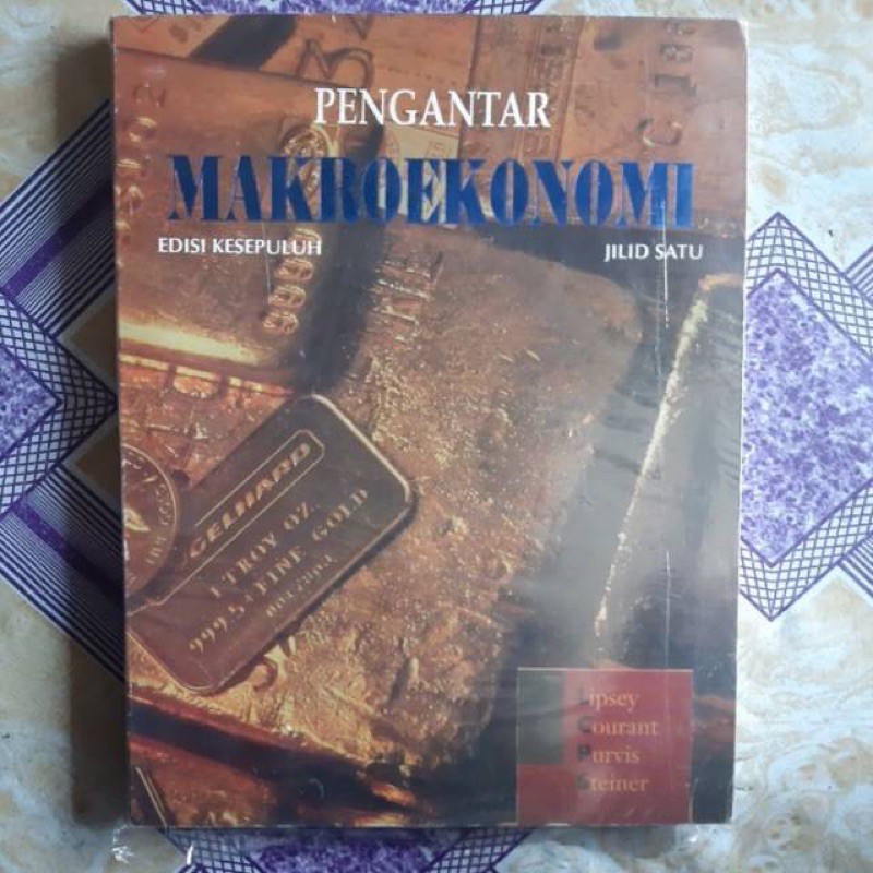 Cover PENGANTAR MAKRO EKONOMI / RICHARD G LIPSEY
