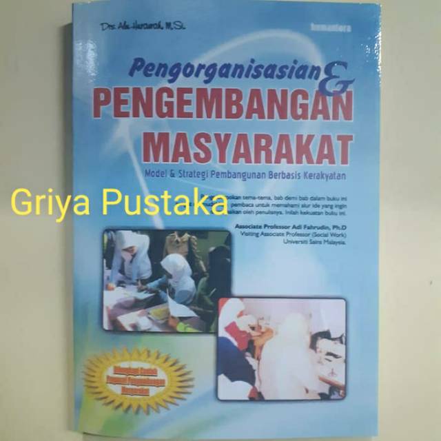 Cover PENGORGANISASIAN & PENGEBANGAN MASYARAKAT :  MODEL & STRATEGI PEMBANGUNAN BERBASIS KERAKYATAN / ABU HURAEROH, M.SI