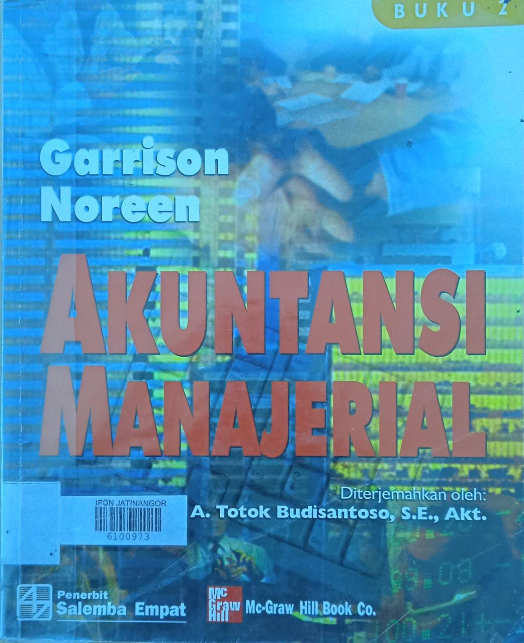 Cover AKUNTANSI MANAJERIAL / GARRISON NOREEN