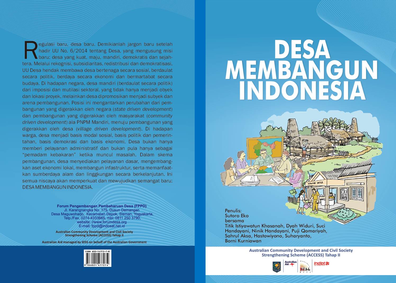 Cover DESA MEMBANGUN INDONESIA / SUTORO EKO
