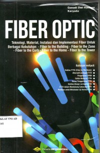Cover FIBER OPTIC / GUNADI DWI HANTORO