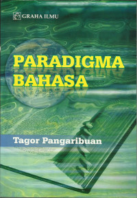Cover PARADIGMA BAHASA / TAGOR PANGARIBUAN