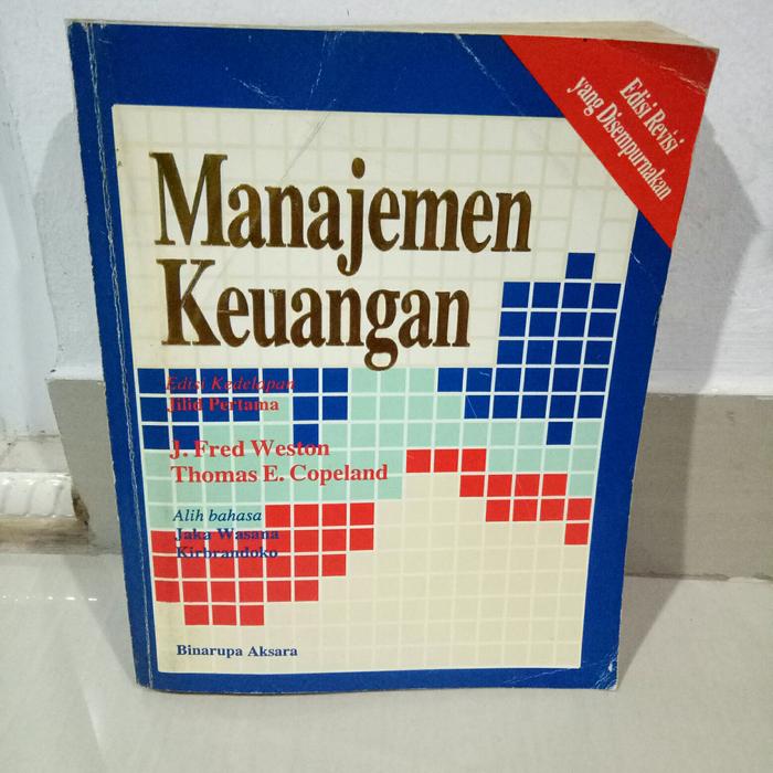 Cover MANAJEMEN KEUANGAN / J. FRED WESTON