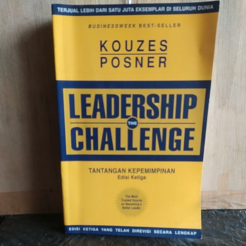 Cover LEADERSHIP THE CHALLENGE :  Tantangan Kepemimpinan / KOUZES POSNER