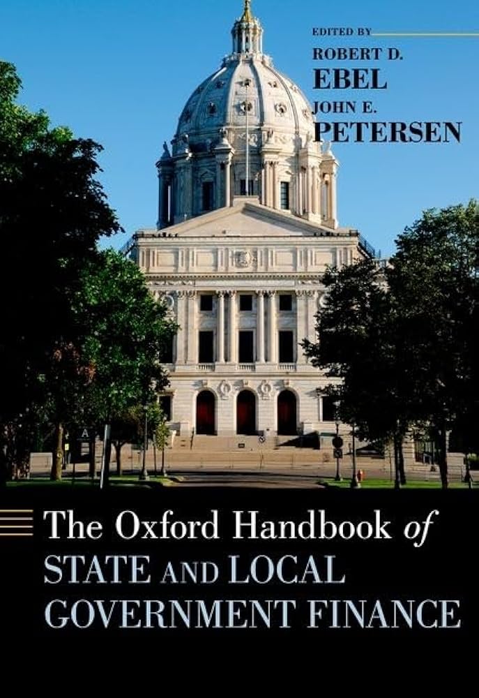 Cover THE OXFORD HANDBOOK OF STATE AND LOCAL GOVERNMENT FINANCE / ROBERT D. EBEL (EDITOR)