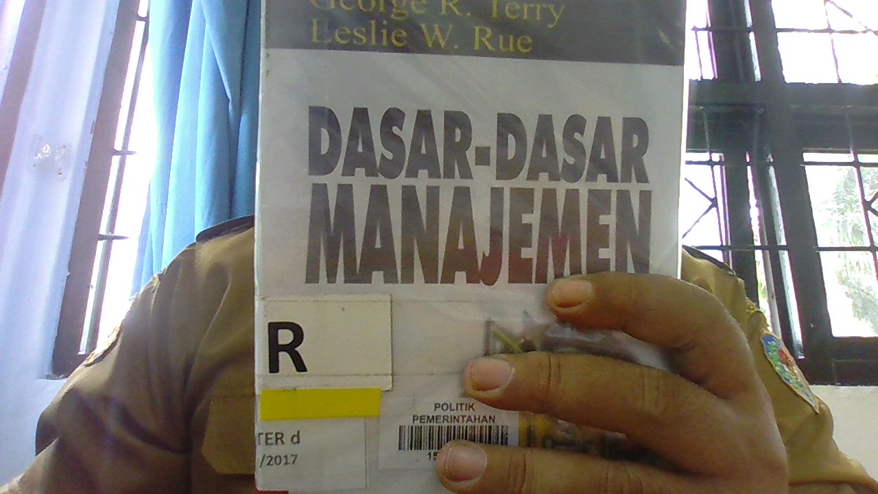 Cover DASAR- DASAR MANAJMEN / GEORGE R. TERRY & LESLIE W. RUE