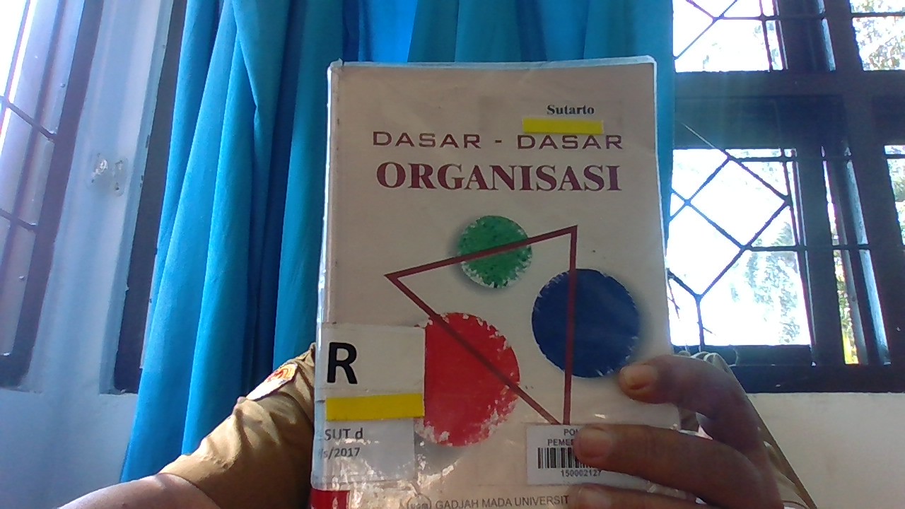 Cover DASAR- DASAR ORGANISASI / SUTARTO