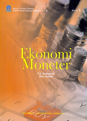 Cover EKONOMI MONETER / F.X. SUGIYANTO