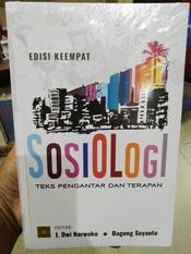 Cover SOSIOLOGI :  Teks Pengantar Dan Terapan / J. DWI NARWOKO
