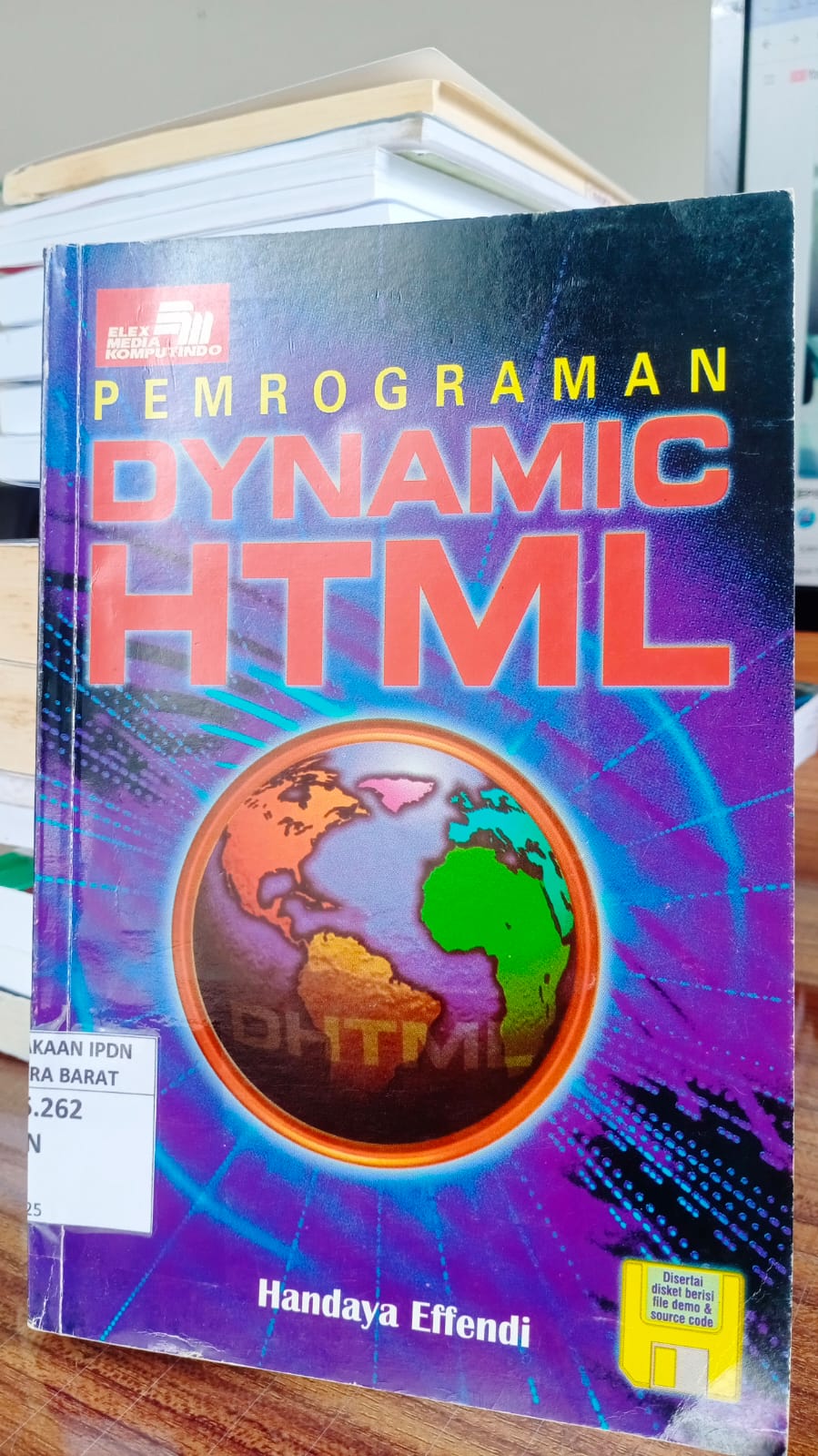 Cover PEMROGRAMAN DYNAMIC HTML / HANDAYA EFFENDI