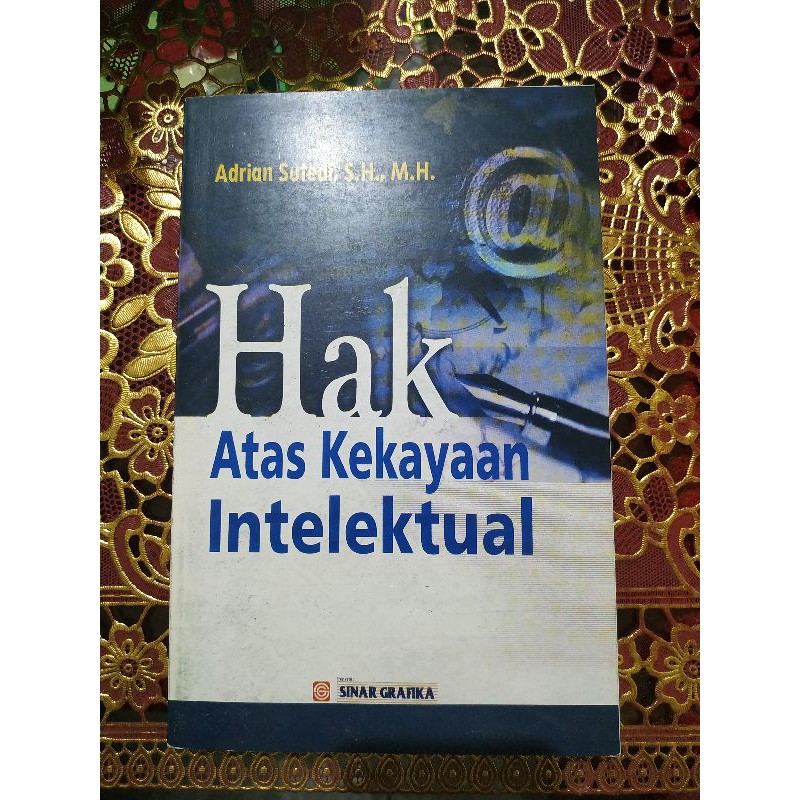 Cover HAK ATAS KEKAYAAN INTELEKTUAL / ADRIAN SUTEDI