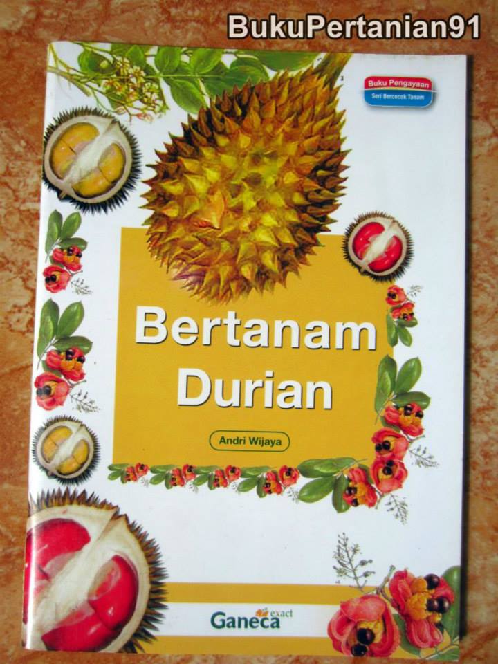 Cover BERTANAM DURIAN / ANDRI WIJAYA