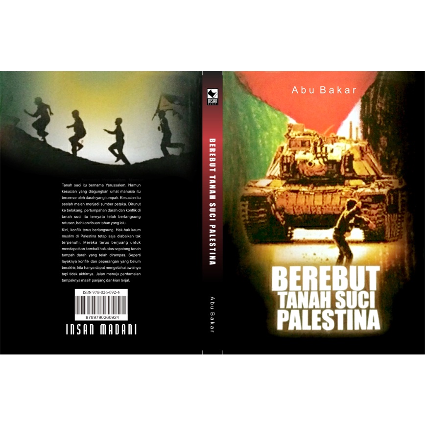 Cover BEREBUT TANAH SUCI PALESTINA / ABU BAKAR