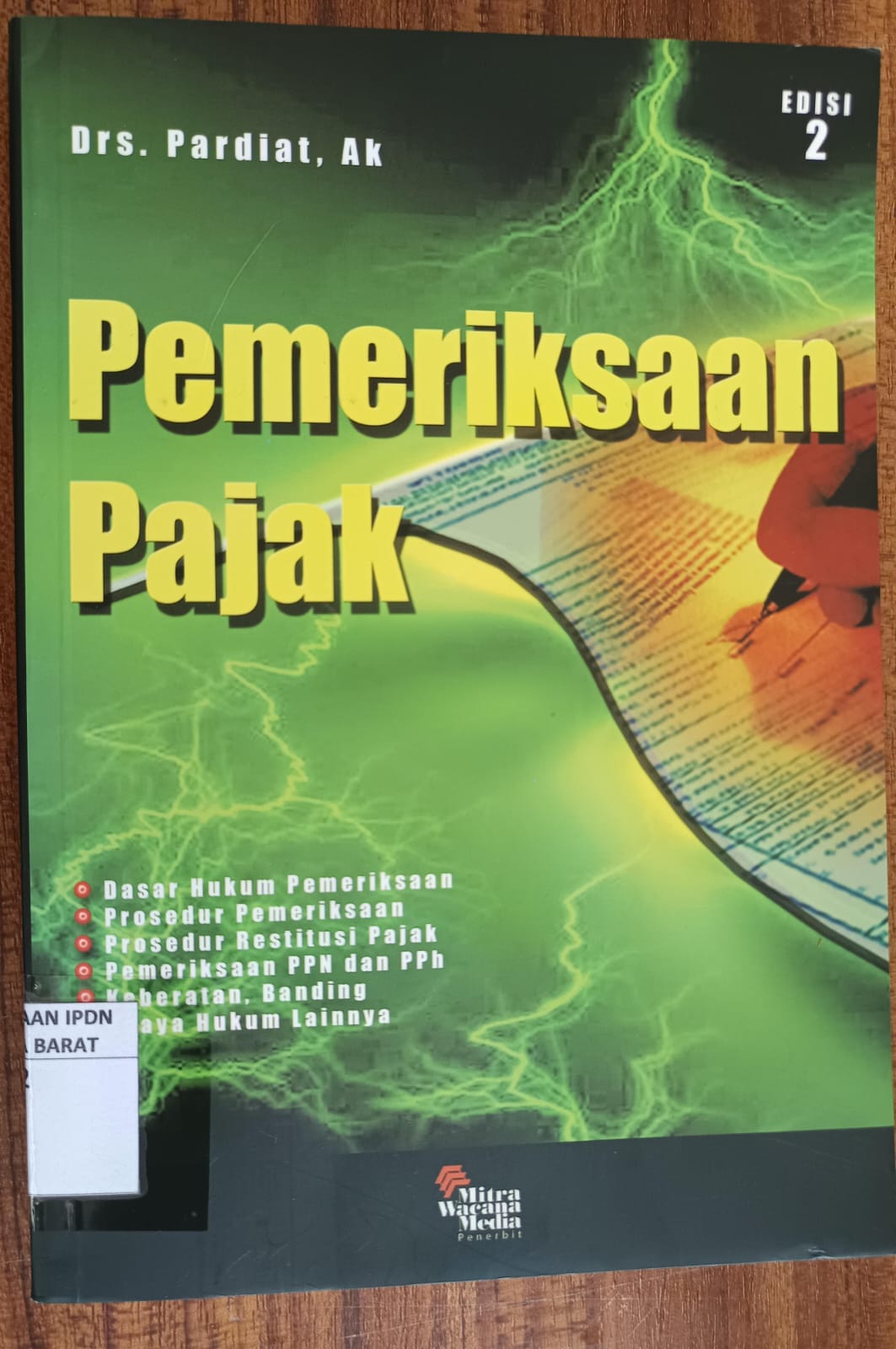 Cover PEMERIKSAAN PAJAK / Drs. PARDIAT, Ak