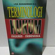 Cover TERMINOLOGI HUKUM INGGRIS - INDONESIA / RANUHANDOKO
