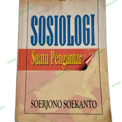 Cover SOSIOLOGI SUATU PENGANTAR / SOERJONO SOEKANTO