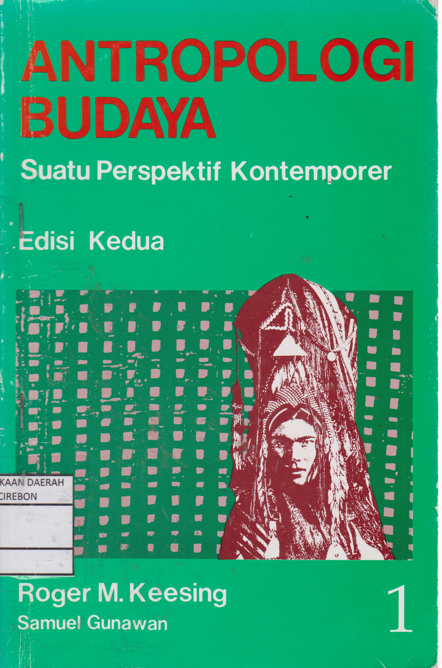 Cover ANTROPOLOGI BUDAYA :  SUATU PERSPEKTIF KONTEMPORER / ROGER M. KEESING