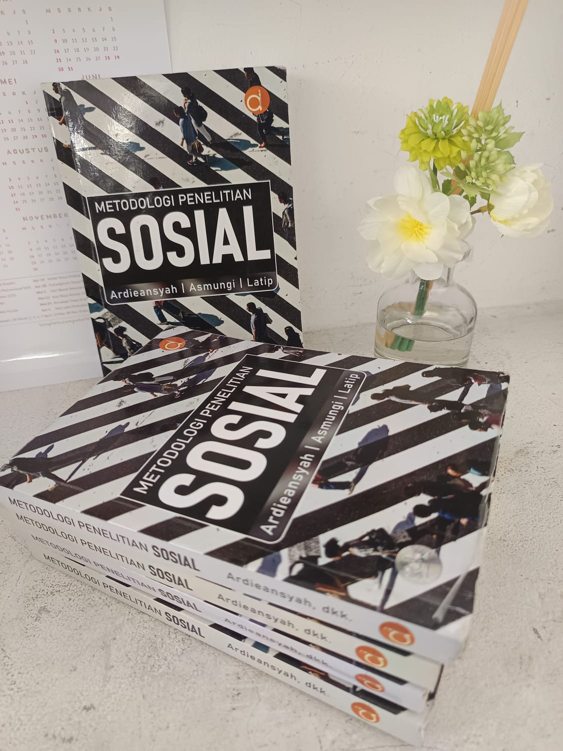 Cover METODOLOGI PENELITIAN : SOSIAL / ARDIEANSYAH, ASMUNGI, LATIP
