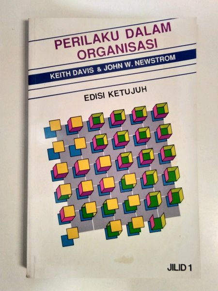 Cover PERILAKU DALAM ORGANISASI EDISI KETUJU / KEITH DAVIS