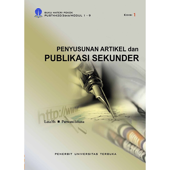 Cover PENYUSUNAN ARTIKEL DAN PUBLIKASI SEKUNDER / LASA HS. PURWANI ISTIANA
