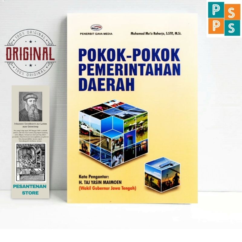 Cover POKOK-POKOK PEMERINTAHAN DAERAH (M. MU'IZ RAHARJO) / MUHAMAD MU'IZ RAHARJO