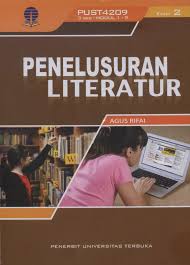 Cover PENELUSURAN LITERATUR / AGUS RIFAI