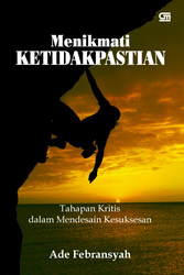 Cover MENIKMATI KETIDAKPASTIAN / ADE FEBRANSYAH