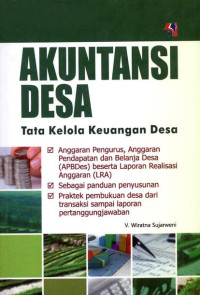 Cover AKUNTANSI DESA :  Panduan Tata Kelola Keuangan Desa / V. WIRATNA SUJARWENI