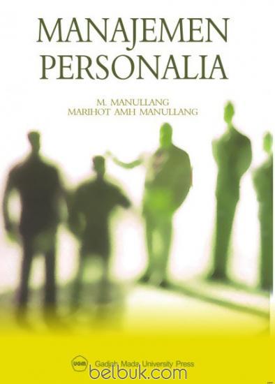 Cover MANAJEMEN PERSONALIA / M. MANULLANG