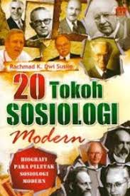Cover 20 TOKOH SOSIOLOGI MODERN / RACHMAD K. DWI SUSILO