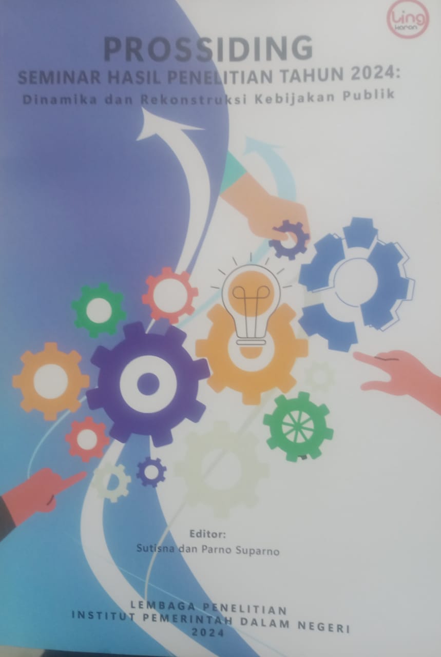 Cover PROSSIDING SEMINAR HASIL PENELITIAN TAHUN 2024 :  Dinamika dan Rekonstruksi Kebijakan Publik / ABDUL HALIM, dkk